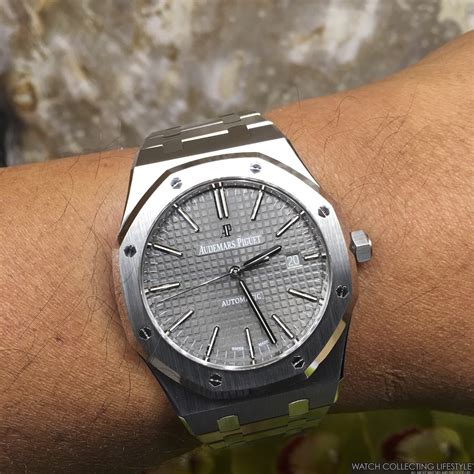 audemars piguet royal oak grey dial 41mm